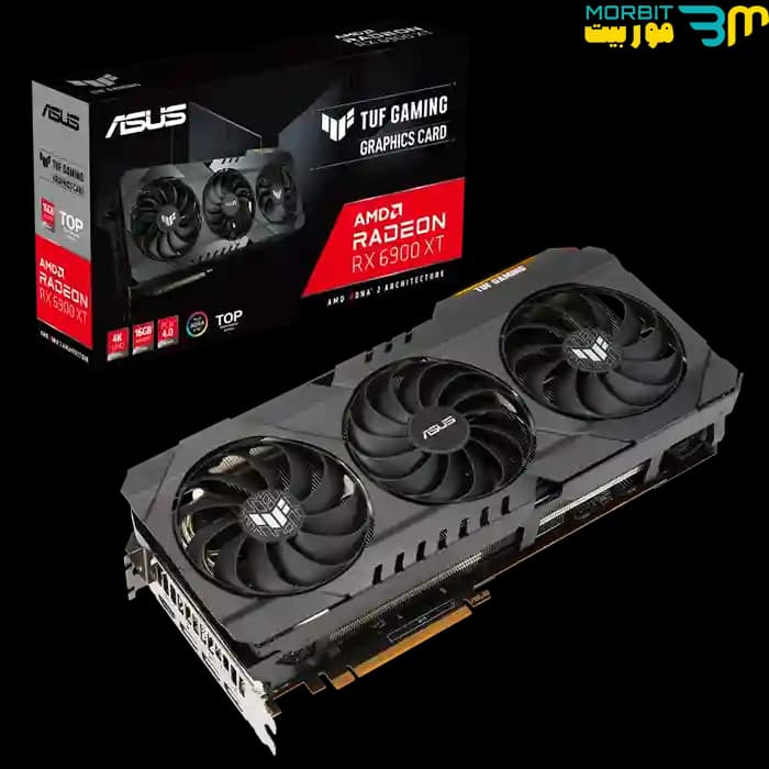 کارت گرافیک ASUS TUF AMD RX 6900XT 16GB GAMING TOP
