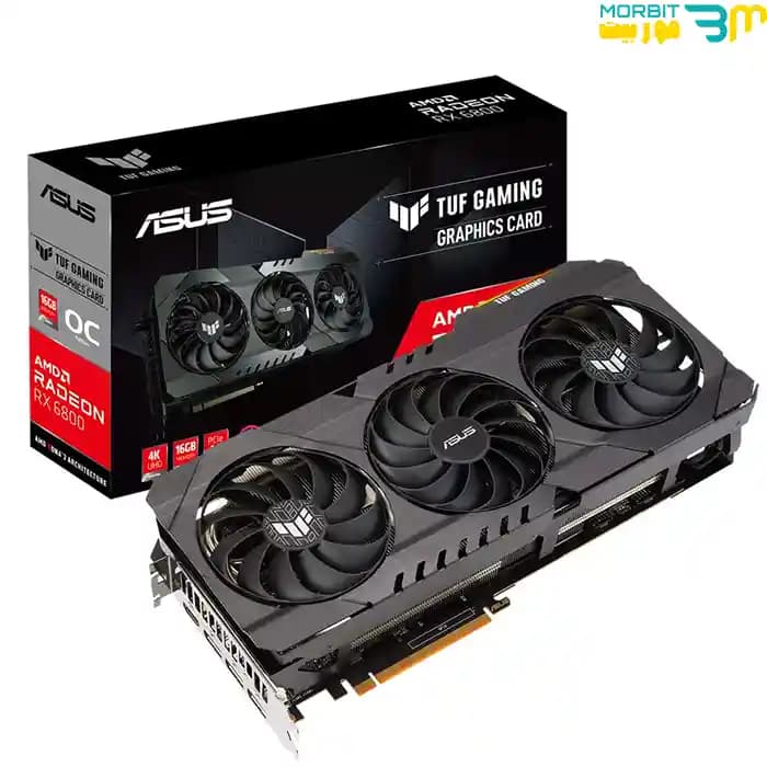 کارت گرافیک ASUS TUF Gaming AMD RX 6800 OC 16GB