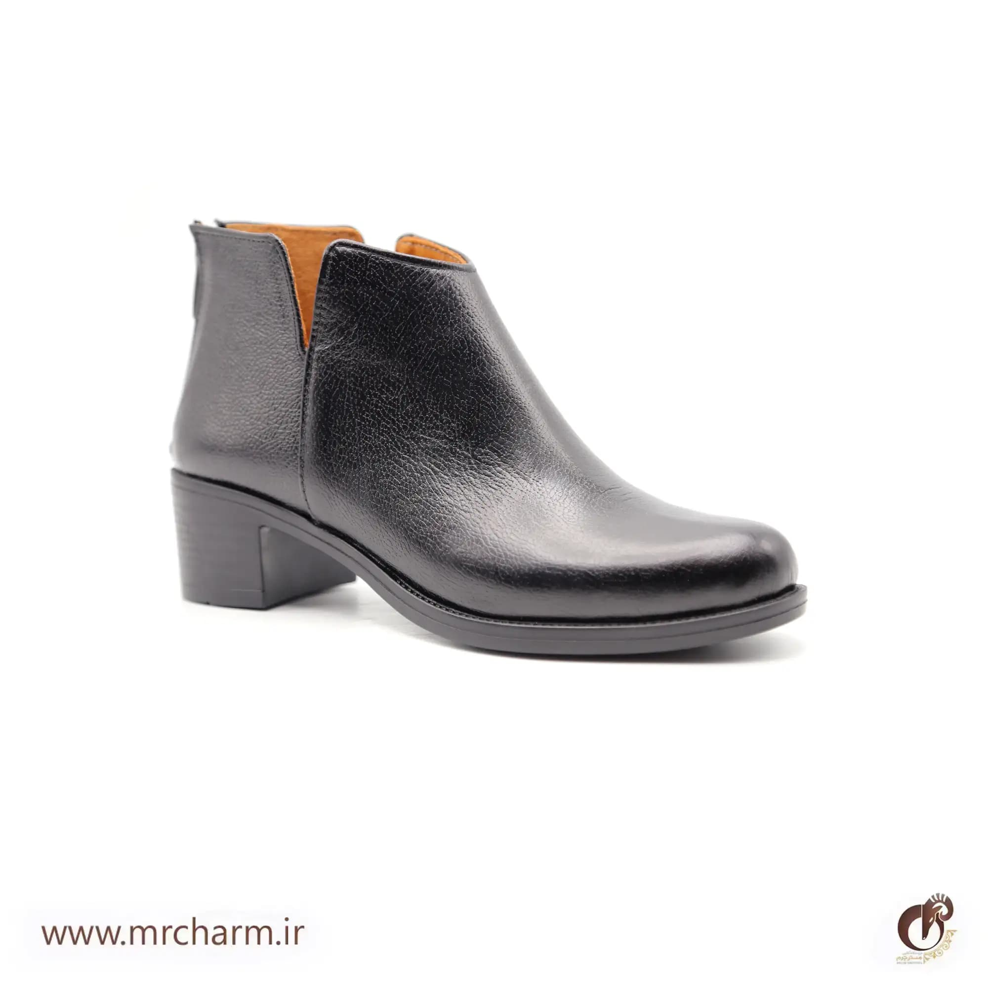 کفش چرم ساق دار زنانه mrc1121-30 — تصویر ۲