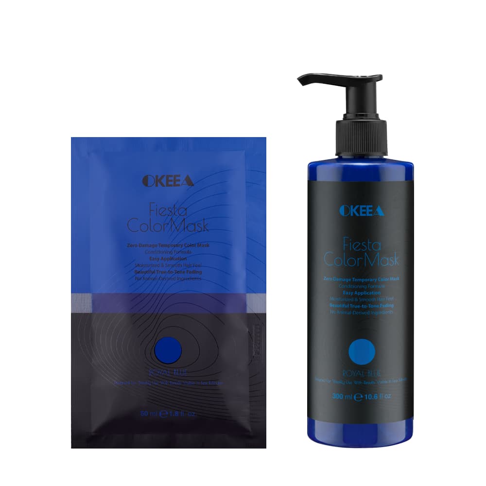 ماسک رنگ آبی سلطنتی Royal Blue اکیا – okeea