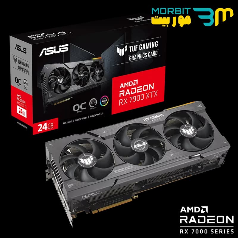 کارت گرافیک ASUS TUF AMD RX 7900 XTX 24GB