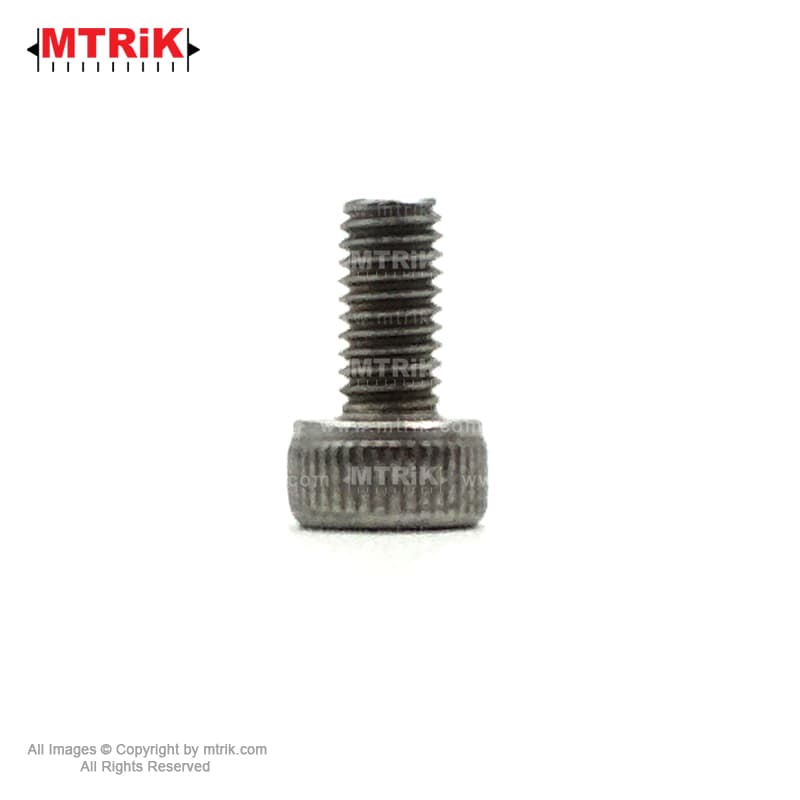 پیچ آلن سر استوانه‌ای آجدار M3 x 6mm