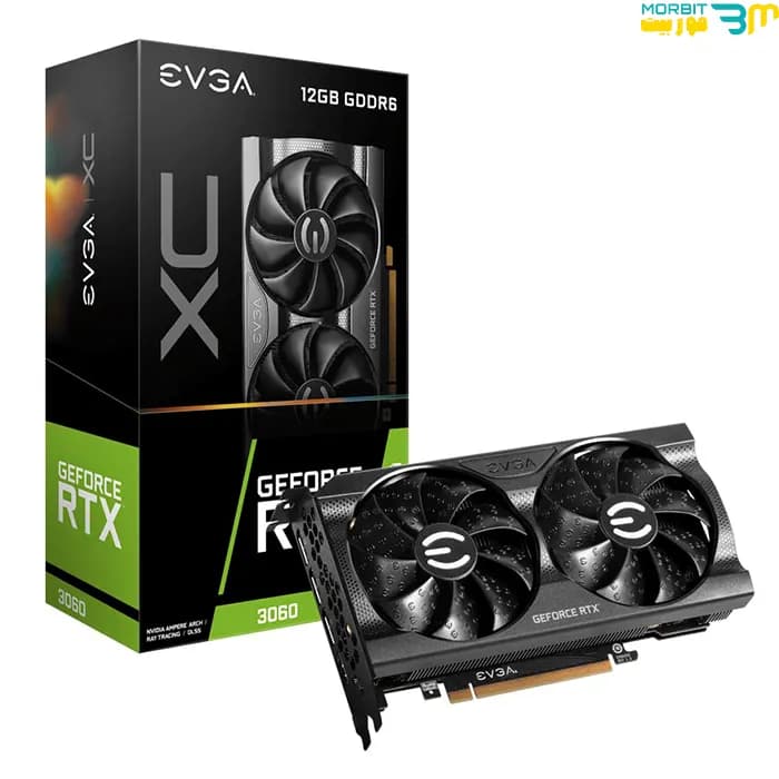 کارت گرافیک استوک EVGA GeForce RTX 3060 XC GAMING 12GB