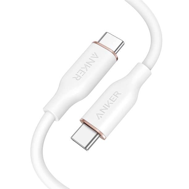 کابل USB-C به USB-C انکر مدل A8553 PowerLine III Flow طول 1.8 متر (گارانتی 18 ماهه فارس)