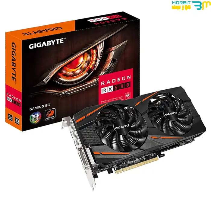 کارت گرافیک استوک GIGABYTE Radeon RX 580 8GB Gaming Pro — تصویر ۲