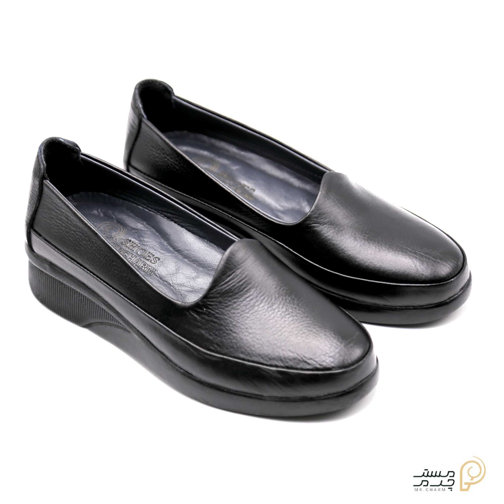 کفش زنانه اداری چرم mrc2121-01 — تصویر ۸