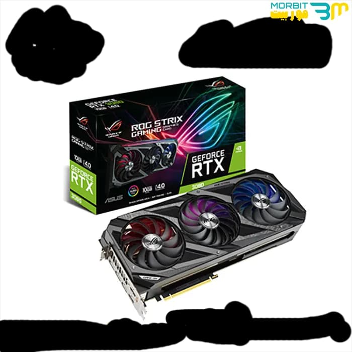 کارت گرافیک اپن باکس ASUS ROG STRIX RTX 3080 V2 10GB OC Edition