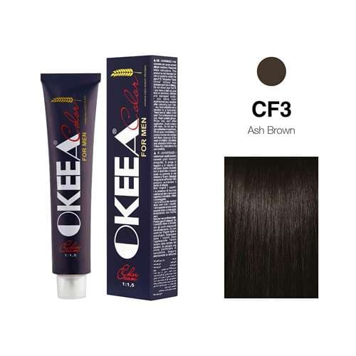 رنگ مو مردانه اکیا Ash Brown CF3