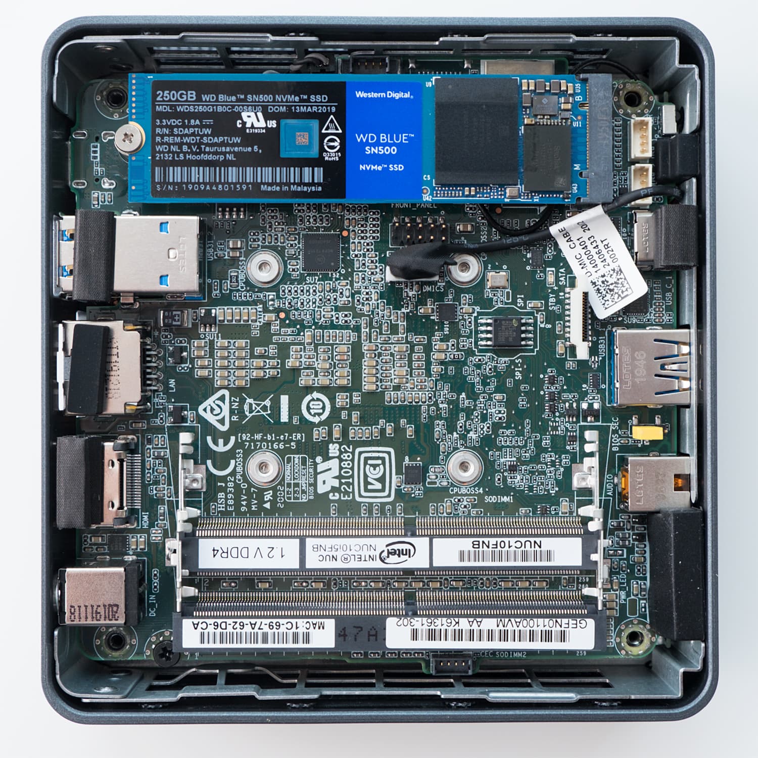 مینی پی سی اینتل ناک نسل 10 مدل Intel NUC NUC10i5FN — تصویر ۵