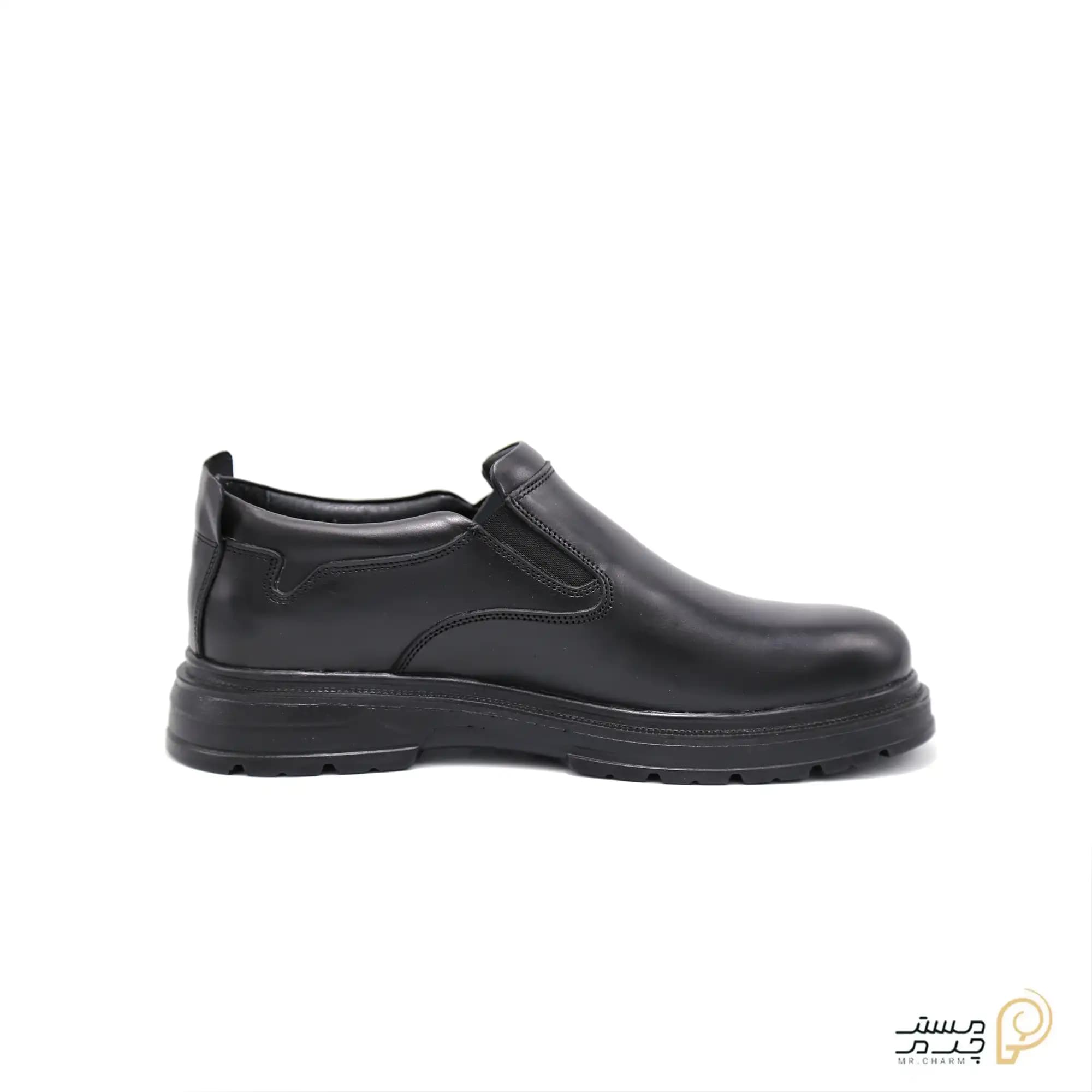کفش مردانه طبی چرم mrc1124-07 — تصویر ۳