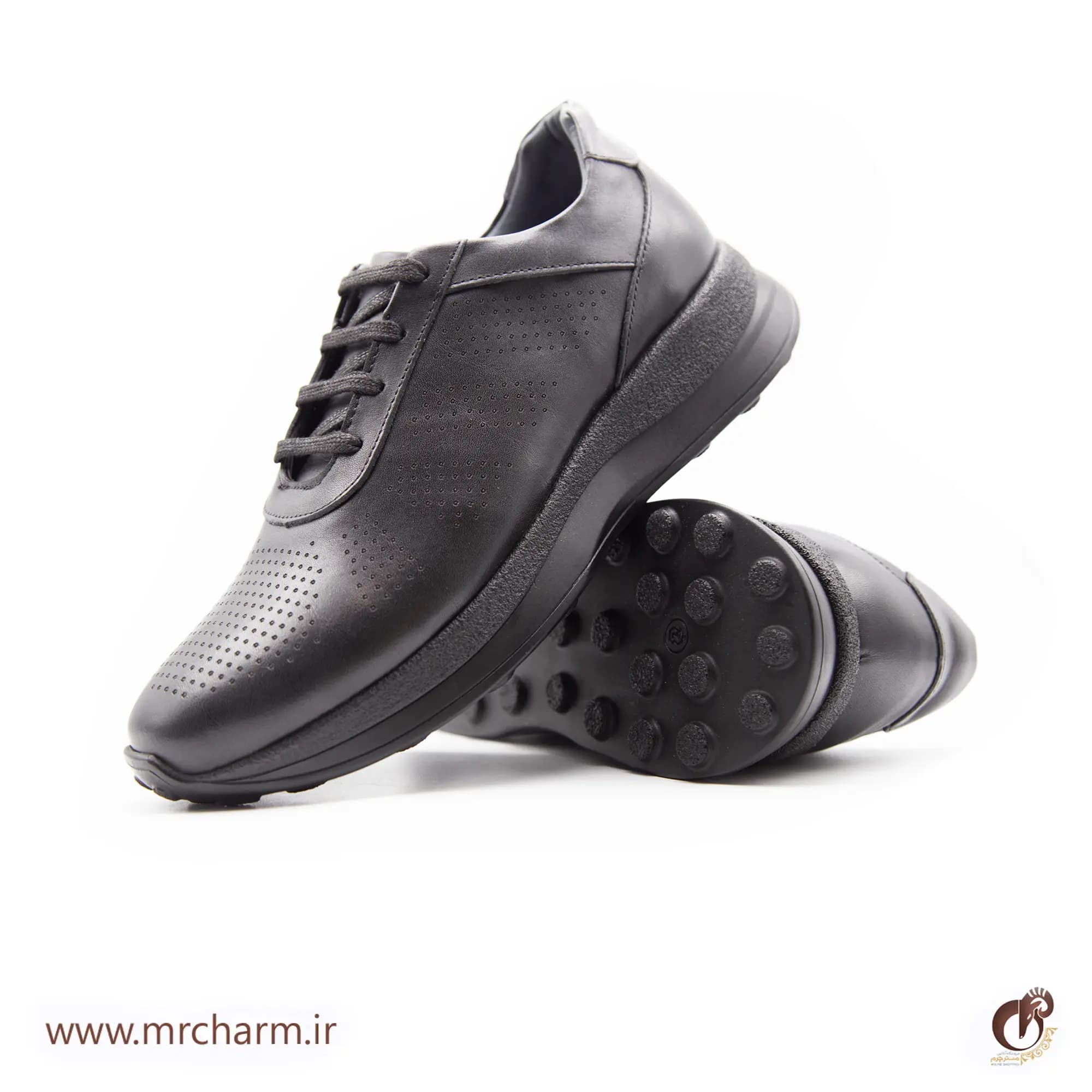 کتونی مردانه چرم اسپرت mrc1121-37 — تصویر ۴