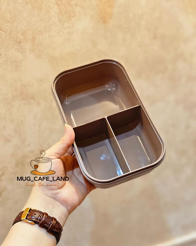 ظرف غذا مایکروفری سه قسمتی همراه با کاسه کد 6398 — تصویر ۴