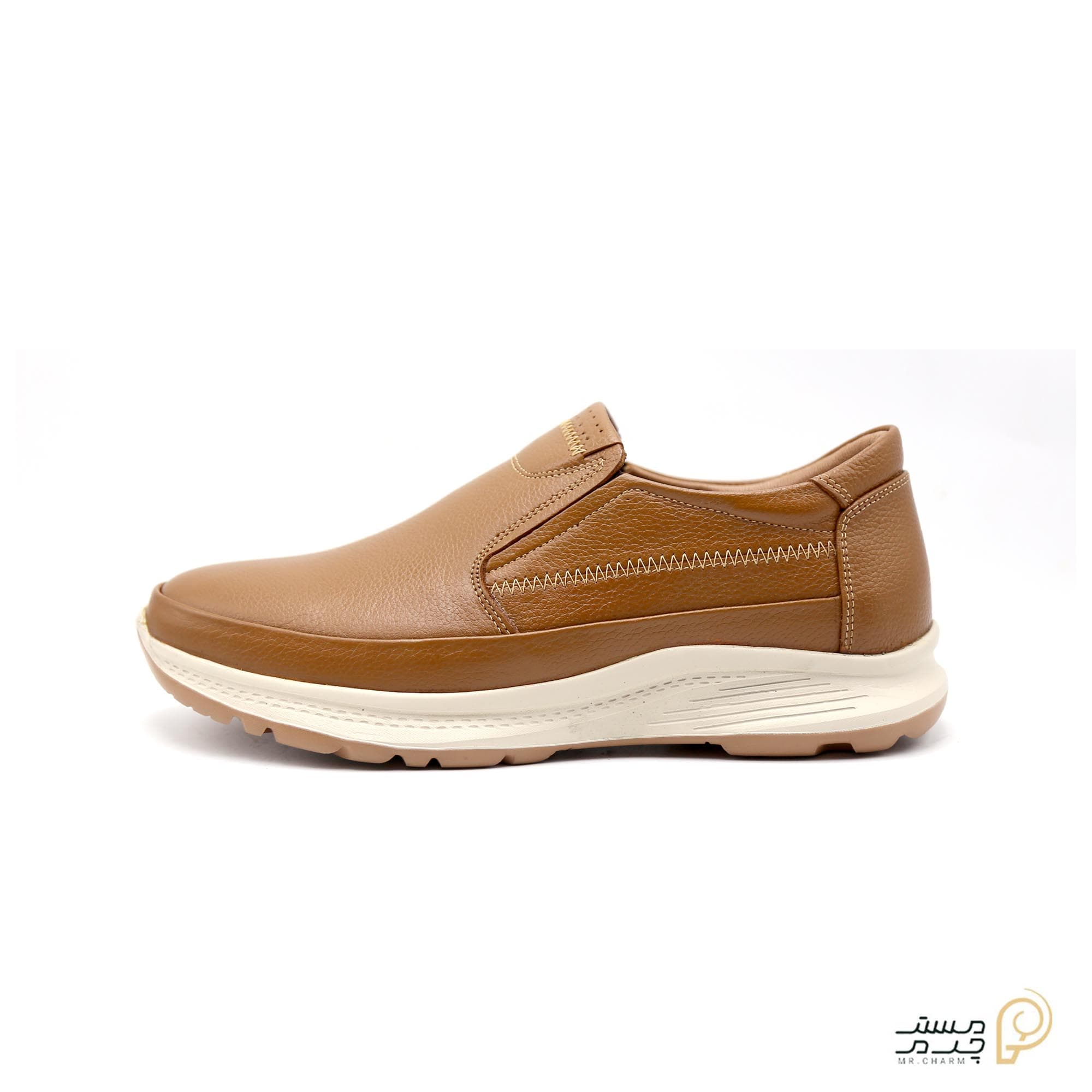 کفش مردانه چرم روزمره mrc1129-02 — تصویر ۲
