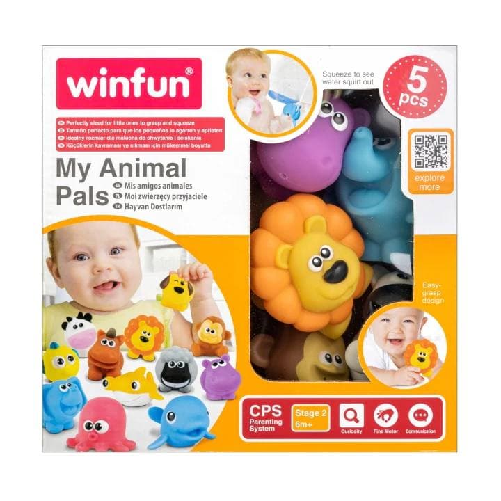 پوپت پنج عددی حیوانات جنگل Winfun