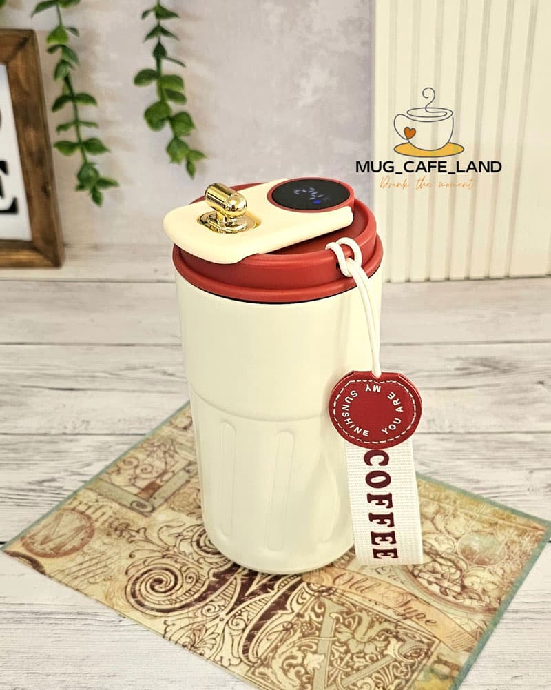 تراول ماگ دماسنج دار لاکچری کد 3305 — تصویر ۲