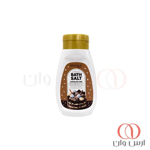 نمک بدن کیک شکلاتی بیوآکوا ۴۳۰گرم — تصویر ۲