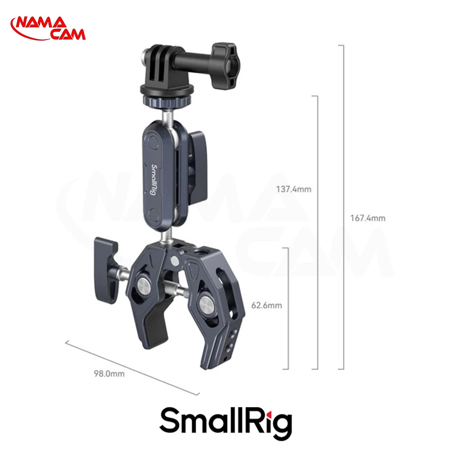 سوپر کلمپ همراه با بازویی – اسمال ریگ SmallRig Super Clamp Kit 3757 — تصویر ۳