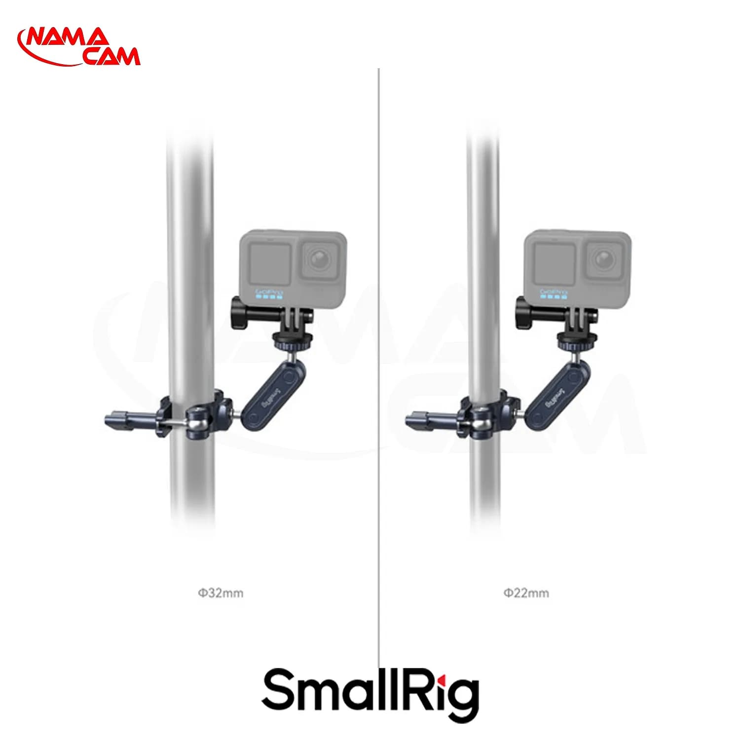 مانت موتور و دوچرخه گوپرو و اینستا360 و DJI – اسمال ریگ 4191 SmallRig — تصویر ۴