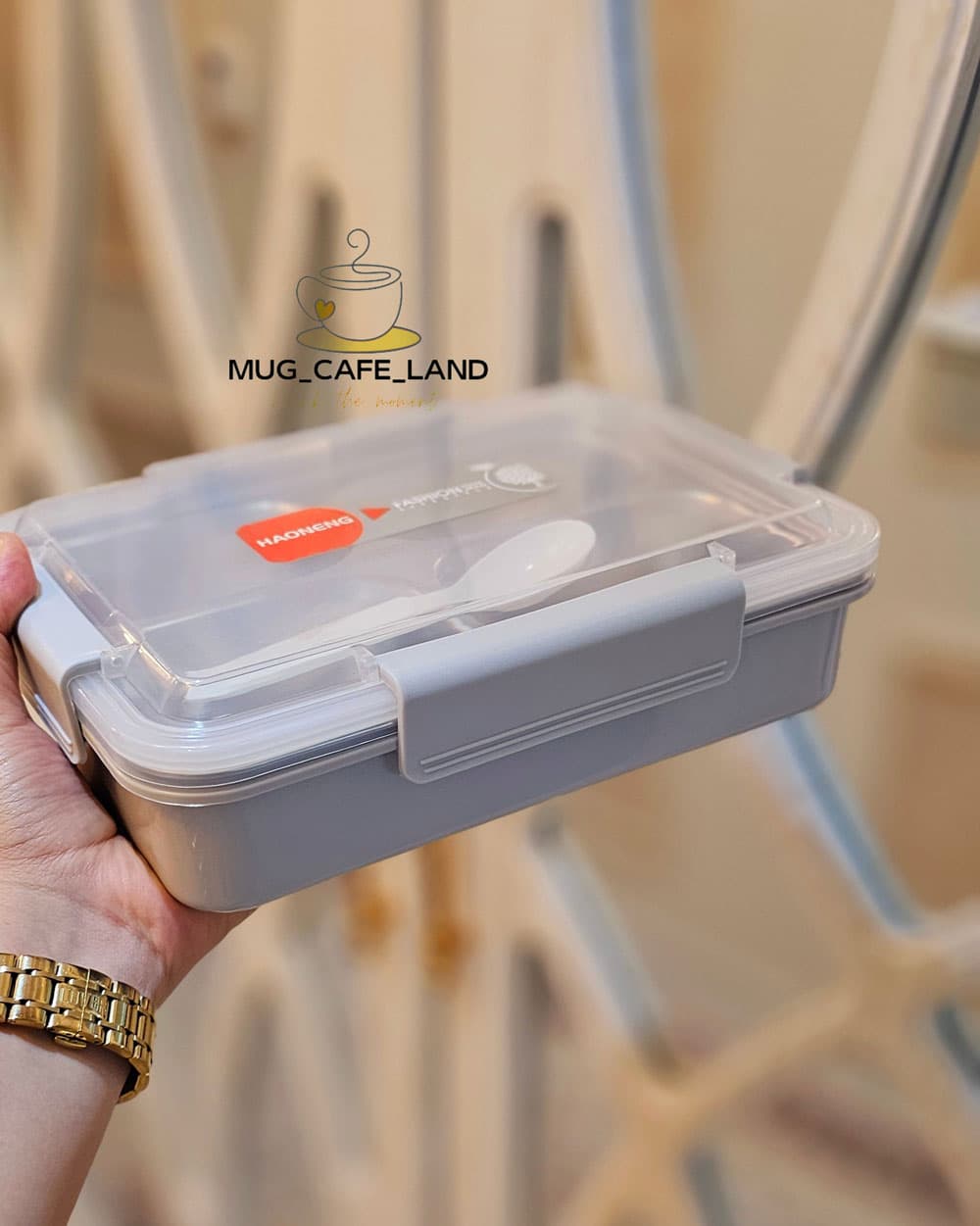ظرف غذا استیل 4 قسمتی کد 4103 — تصویر ۷