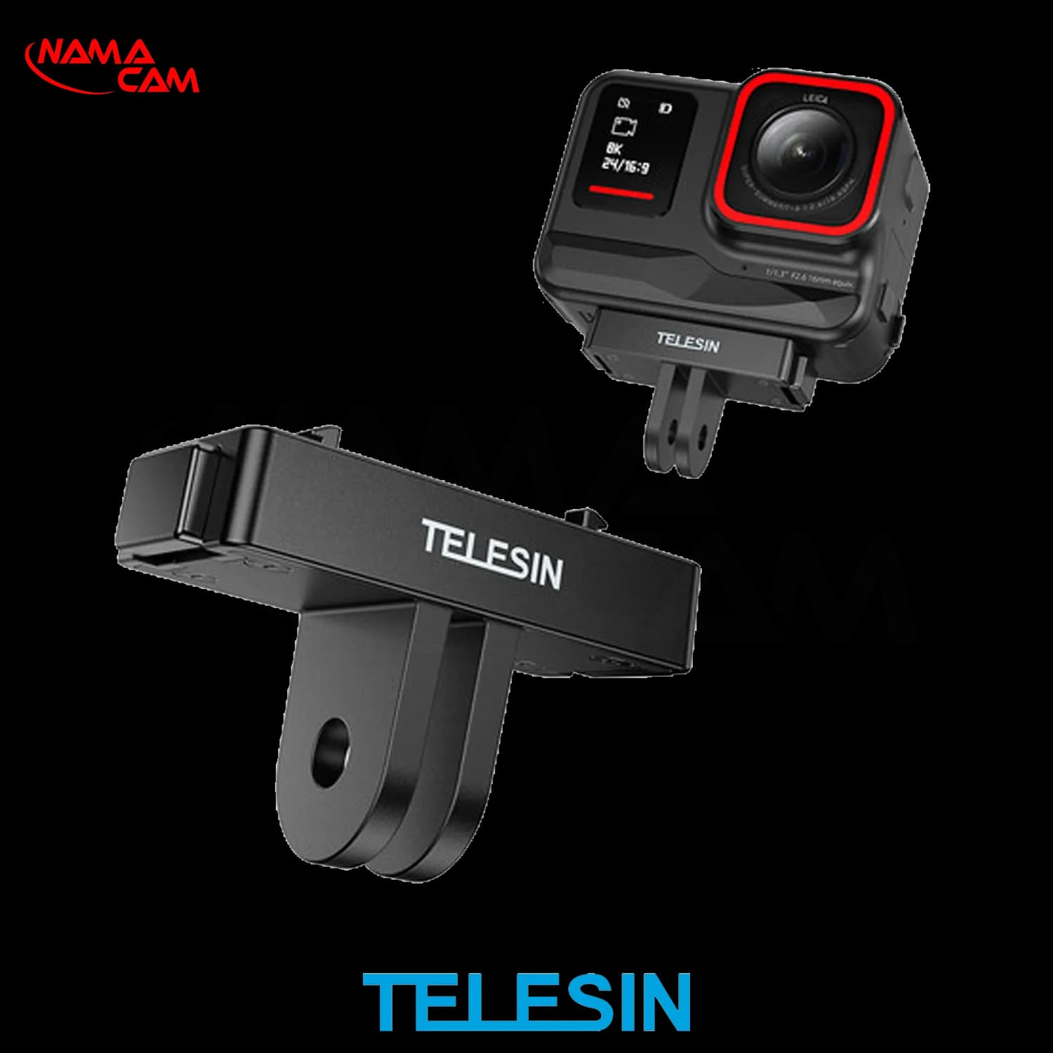 مانت مگنتی زیر دوربین اینستا360 X6 و X4Air و X5 و Ace Pro2 – تلسین