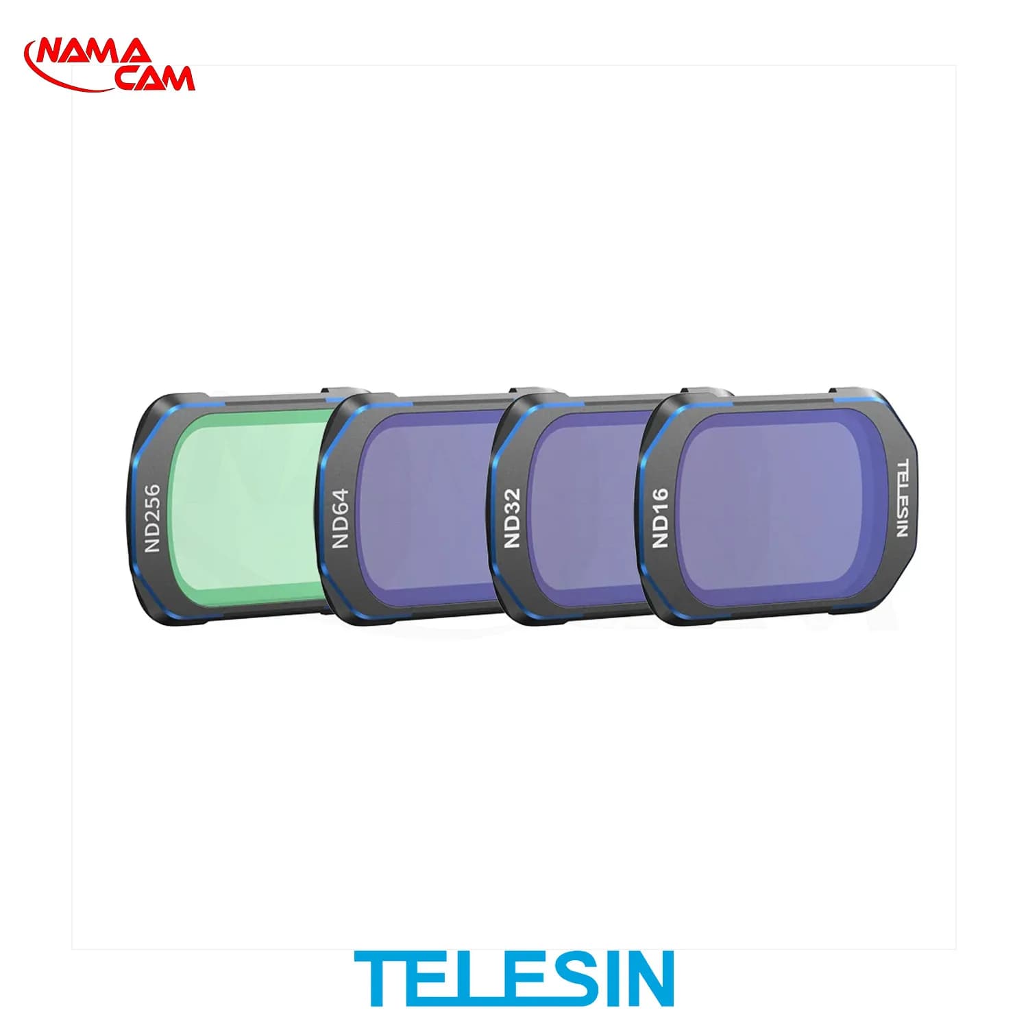 پک 4 تایی فیلتر پاکت 4 و پاکت 3 – تلسین – ND16+32+64+256 Filter Kit — تصویر ۳