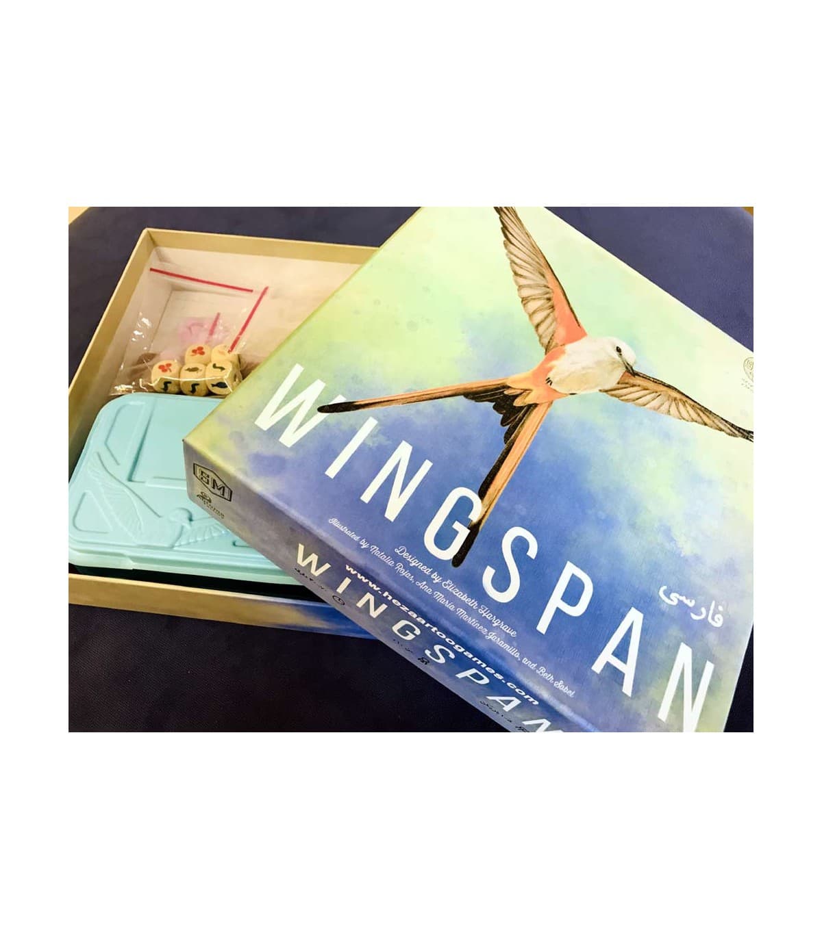 بازی ایرانی وینگسپن Wingspan — تصویر ۵