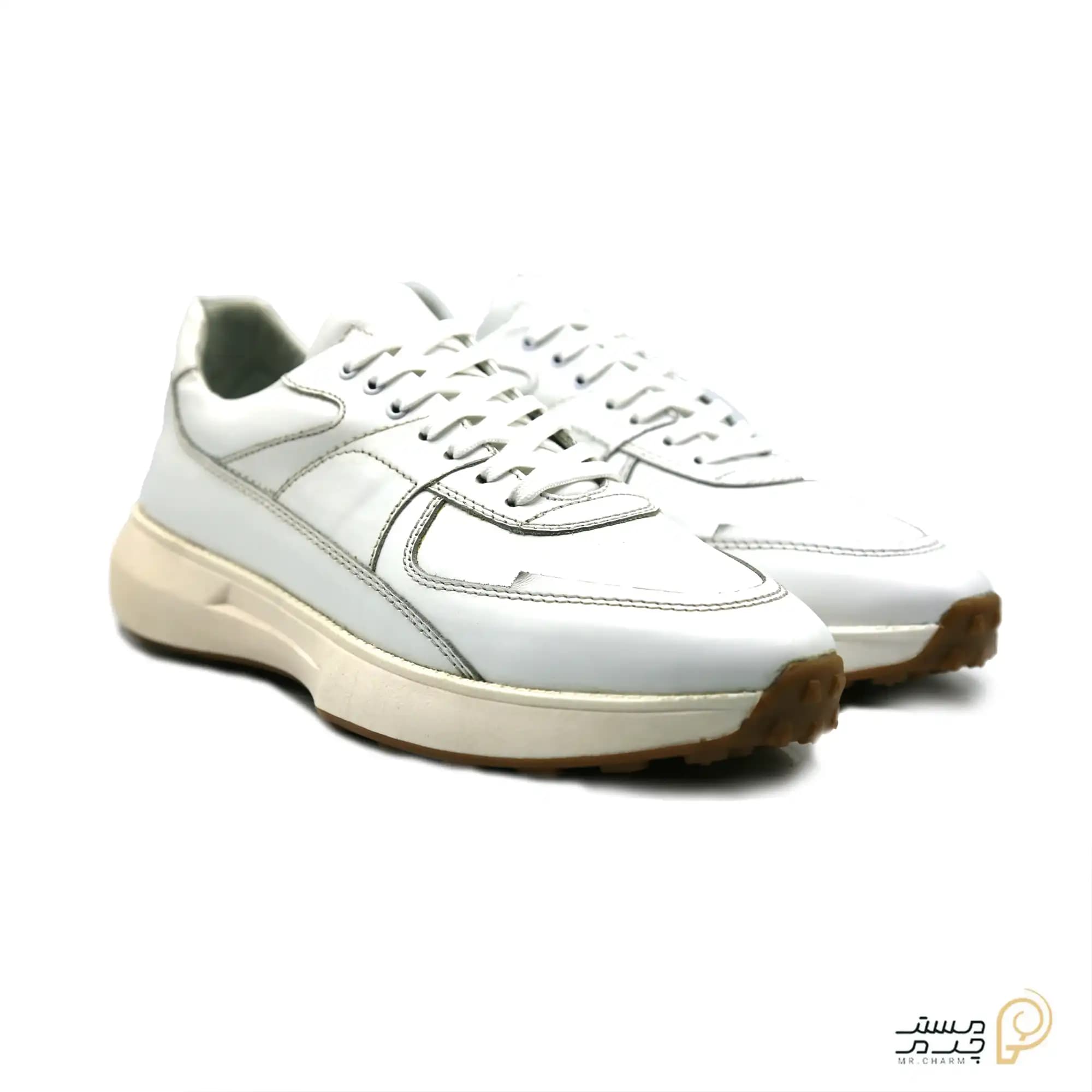 کتونی مردانه چرم اسپرت mrc1126-01 — تصویر ۵