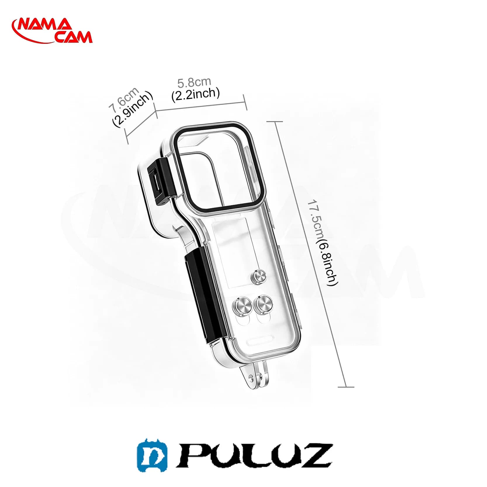 قاب ضد آب اسمو پاکت 4 – پلوز – Waterproof Case For DJI Osmo Pocket 4 — تصویر ۲