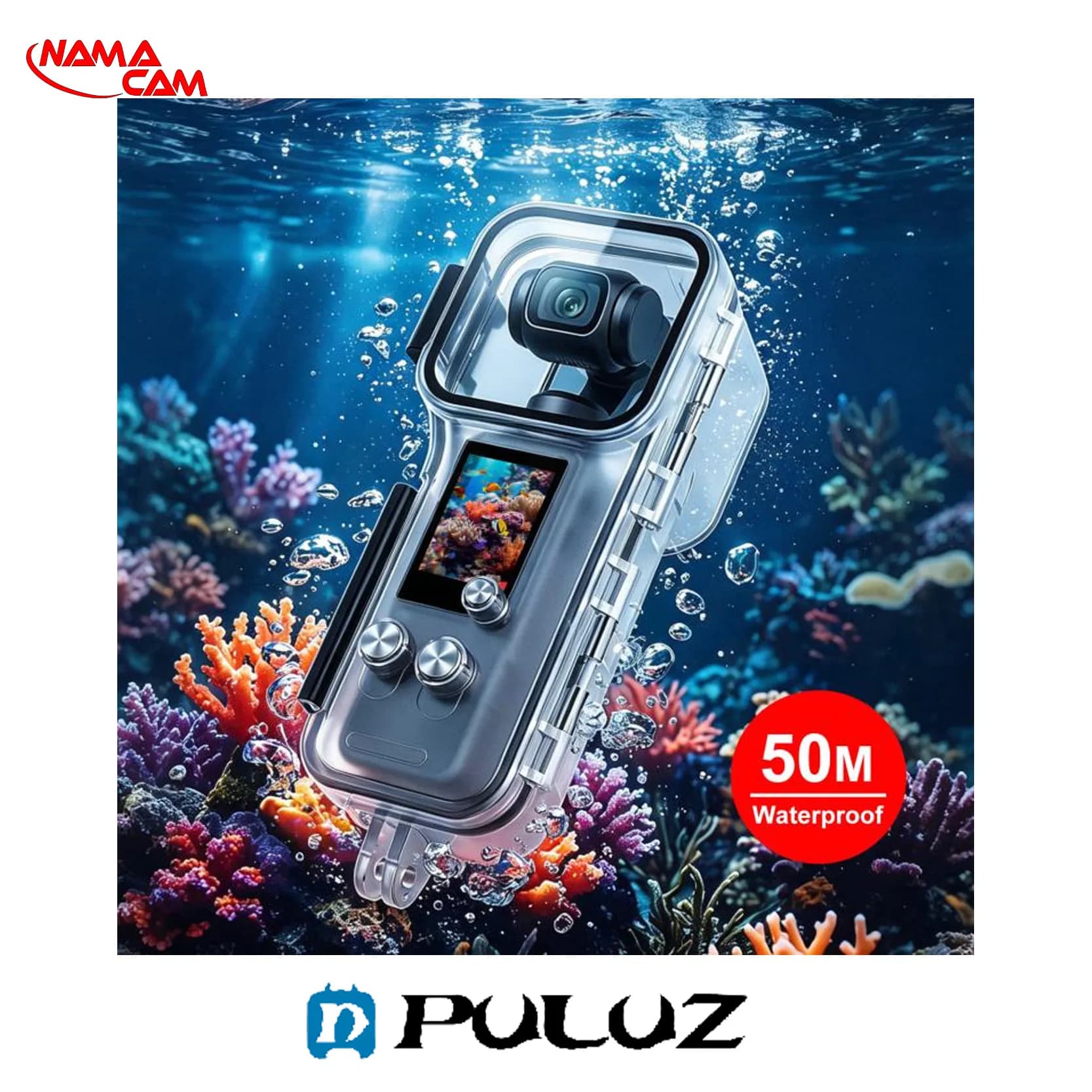 قاب ضد آب اسمو پاکت 4 – پلوز – Waterproof Case For DJI Osmo Pocket 4 — تصویر ۵