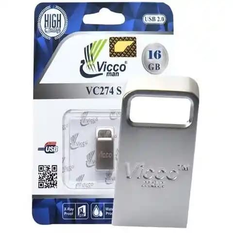 فلش مموری ویکومن VC274 ظرفیت 16 گیگابایت گارانتی مادام العمر — تصویر ۲
