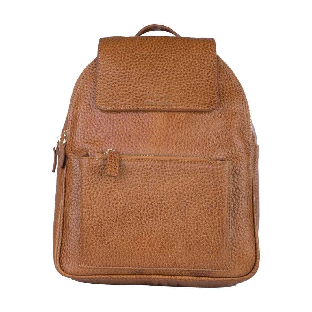 کوله پشتی چرم طبیعی آروین چرم کد AR-503 — تصویر ۸