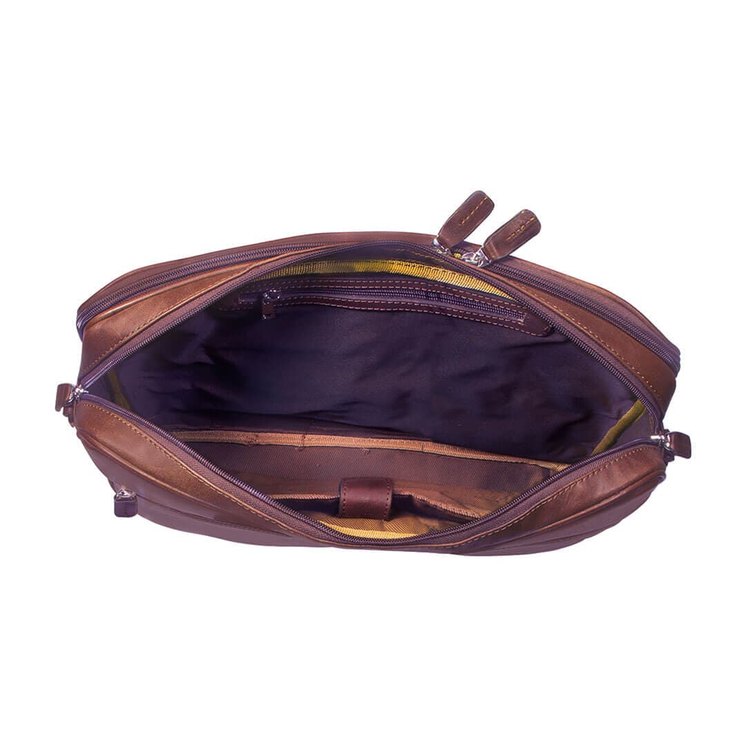 کیف اداری چرم طبیعی آروین چرم کد AR-445 — تصویر ۷
