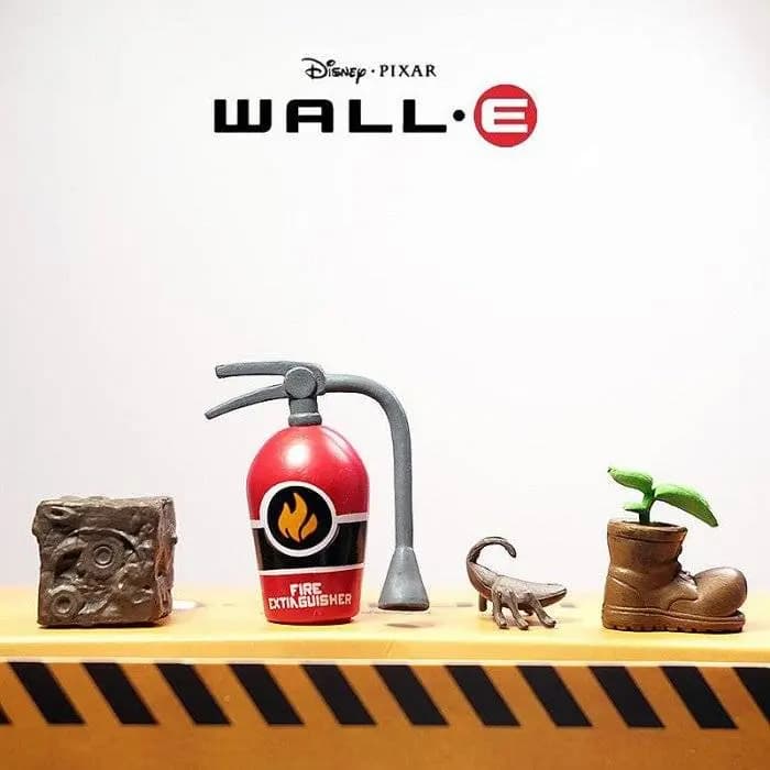 فیگور اورجینال والی و ایوا | Wall E and Eve — تصویر ۲