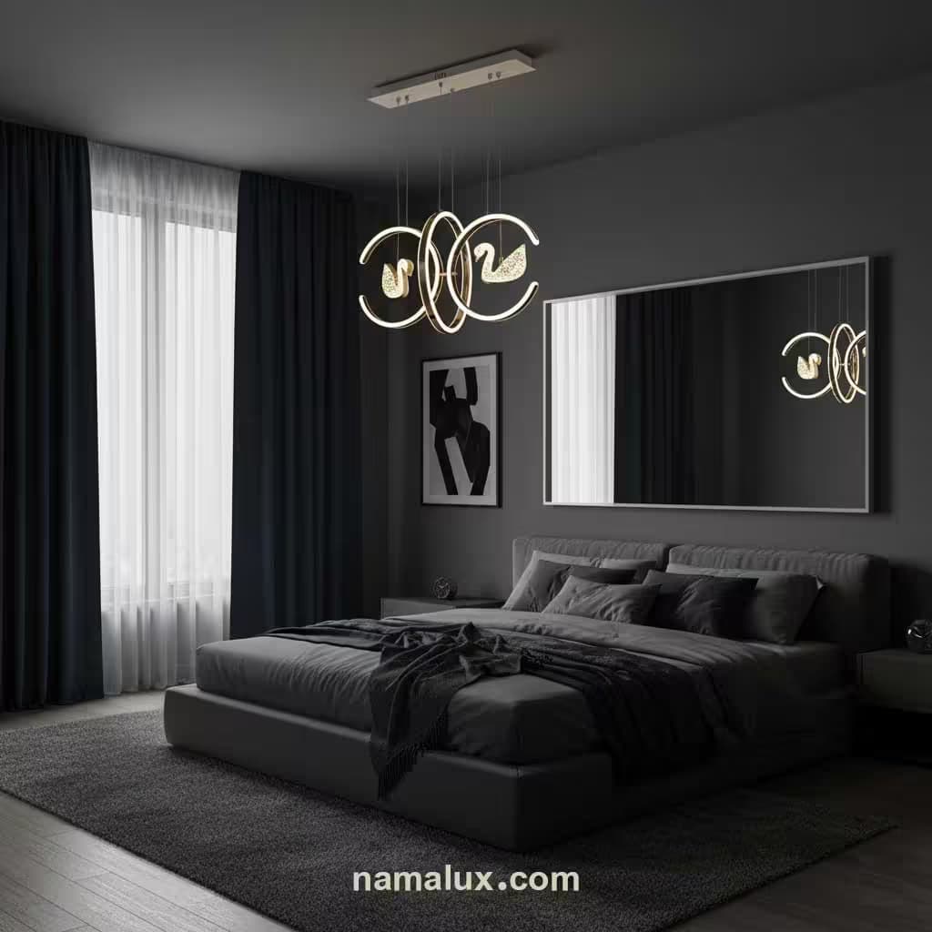 لوستر آویز SMD (کد: 2686) — تصویر ۲
