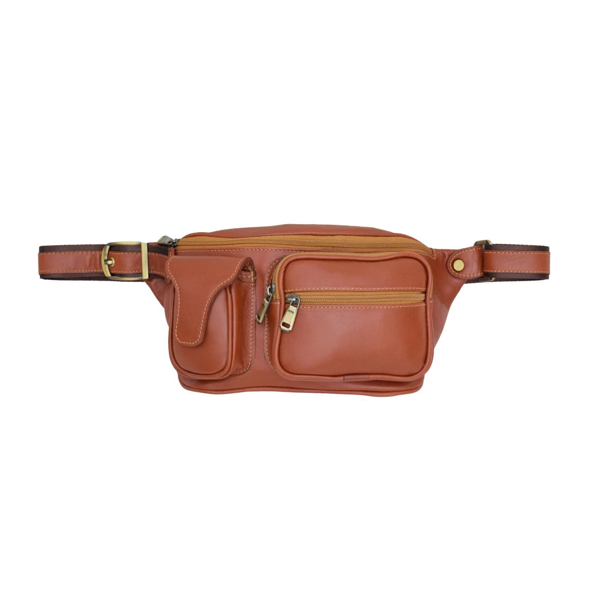 کیف کمری چرم طبیعی آروین چرم کد AR-302 — تصویر ۳