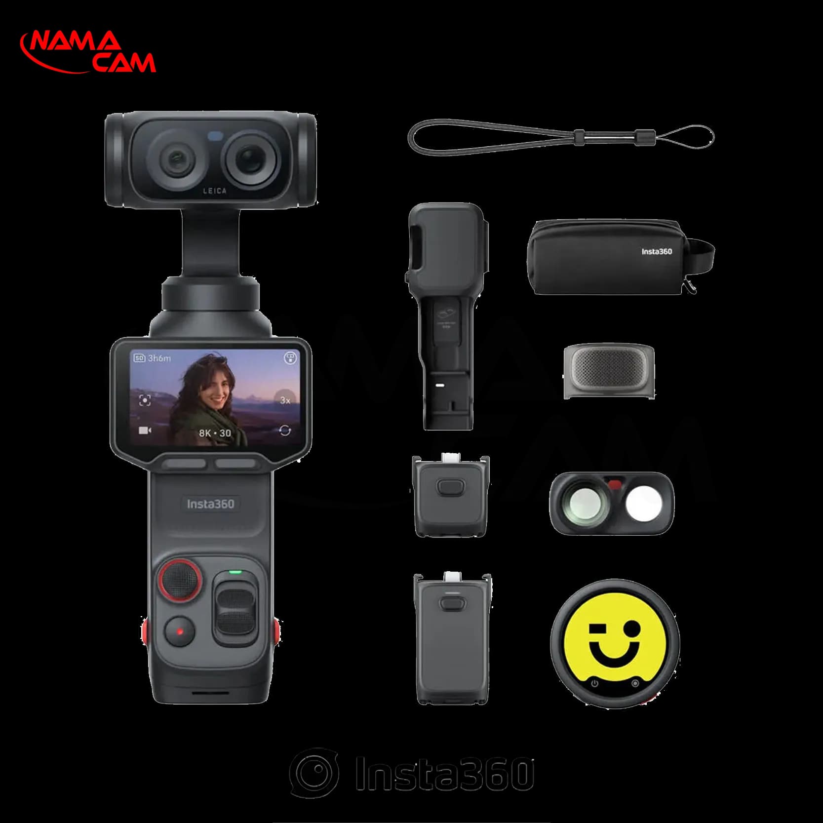 دوربین فیلمبرداری اینستا360 لونا الترا پک خلاقانه – Luna Ultra Creator Bundle