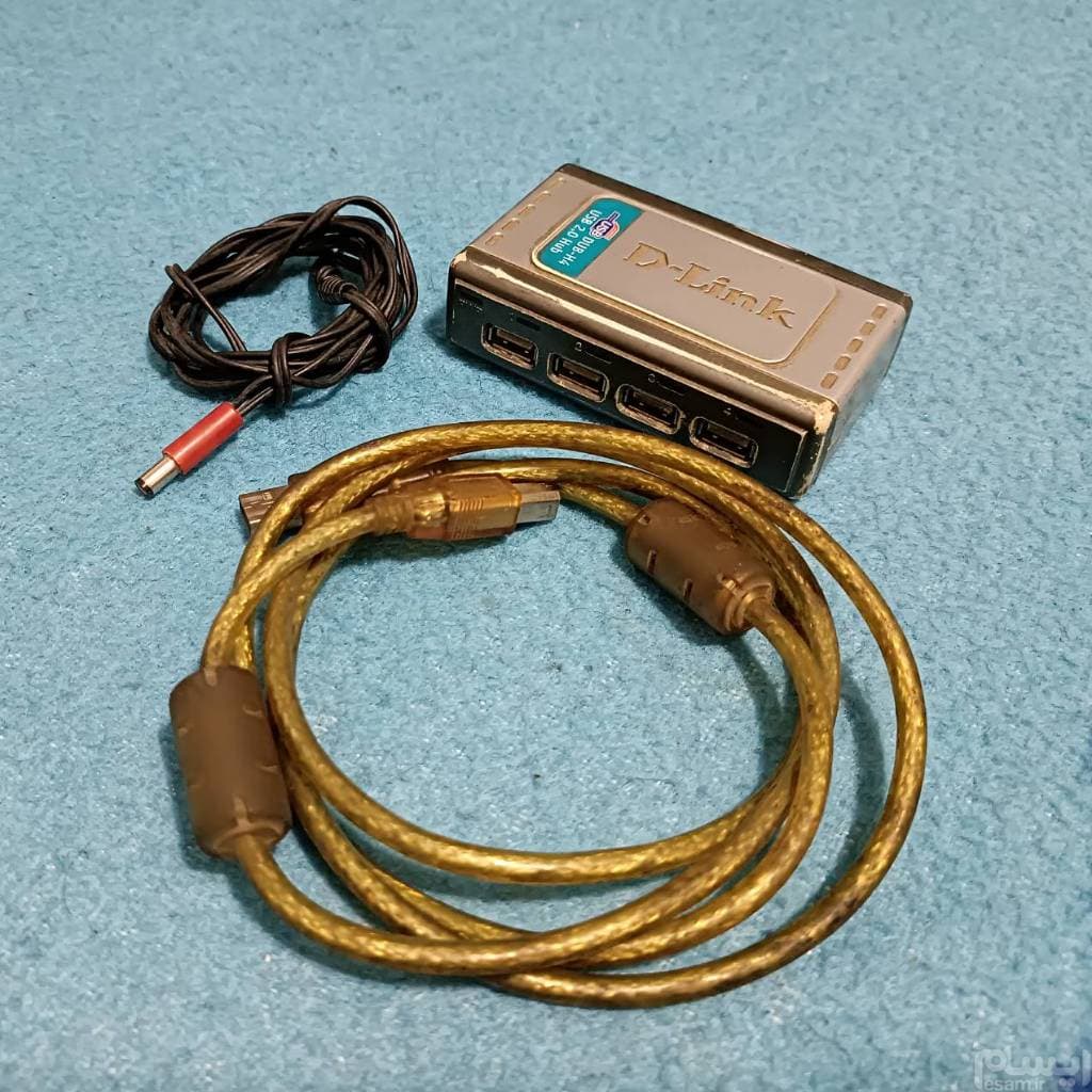 هاب چهار پورت USB اورجینال دی لینک — تصویر ۲