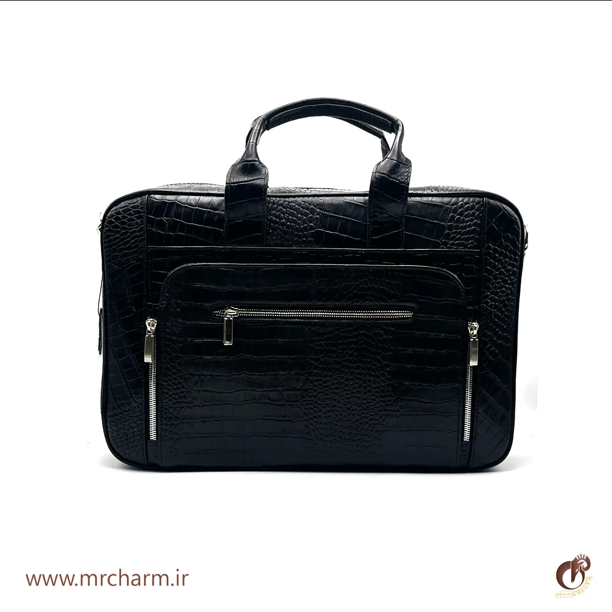 کیف چرم اداری مردانه mrc1316-07 — تصویر ۵