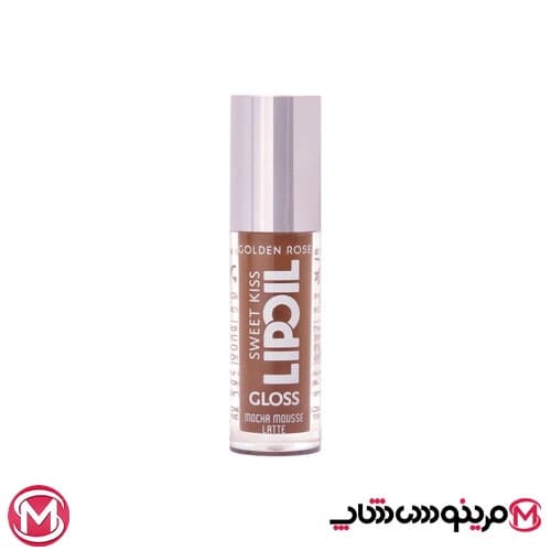 لیپ اویل گلاس Sweet Kiss گلدن رز (05) Mocha Mousse Latte