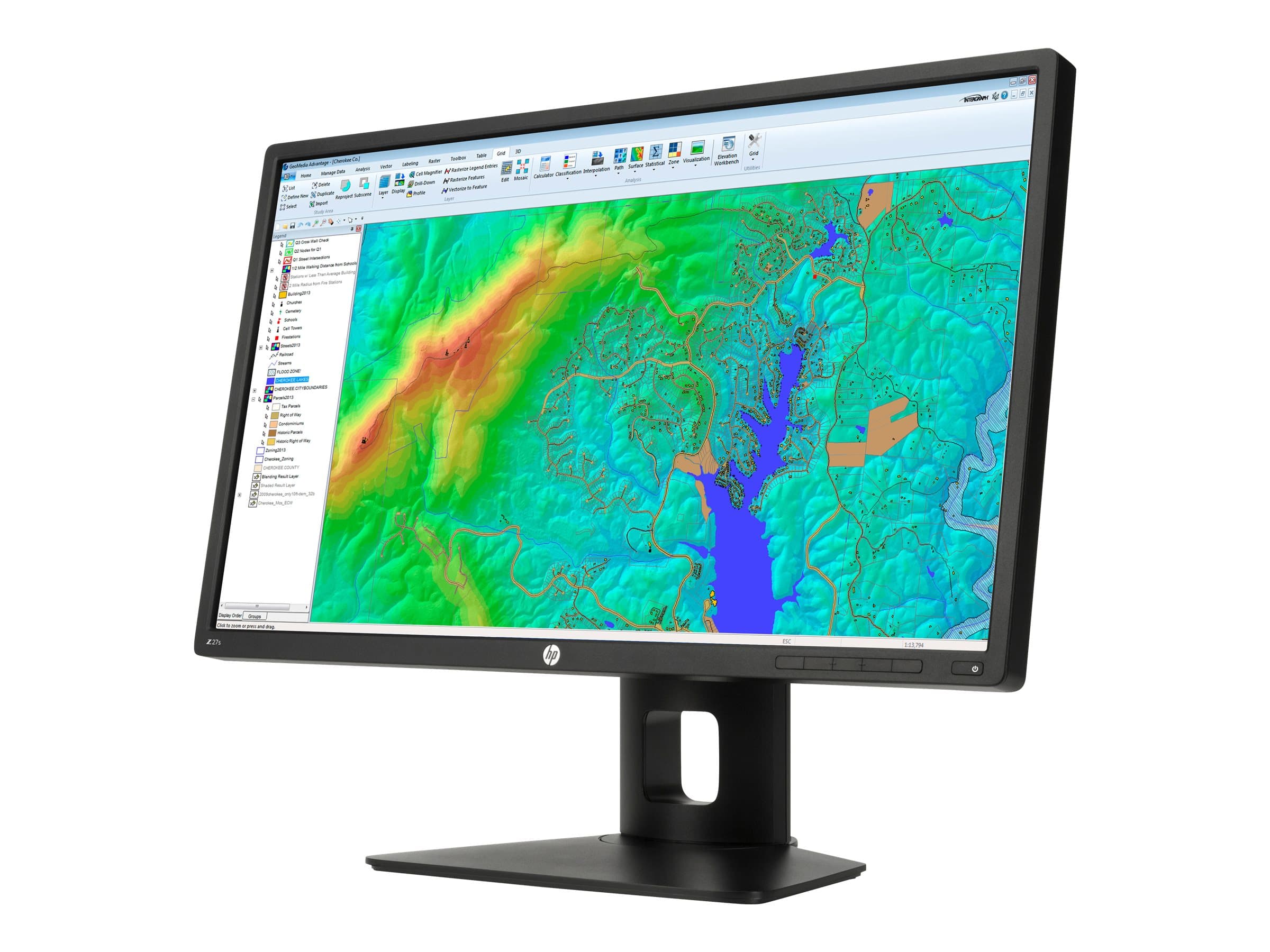 مانیتور 4k استوک HP z27s