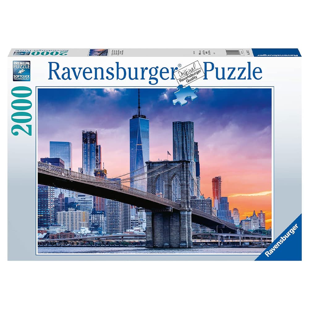 پازل 2000 قطعه Ravensburger طرح خط افق نیویورک