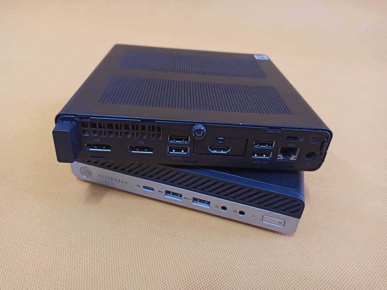 مینی کیس اچ پی HP elitedesk 705 G5 mini استوک — تصویر ۴