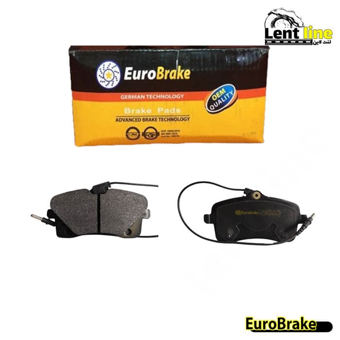 لنت ترمز جلو پژو 407 برند EuroBrake — تصویر ۳
