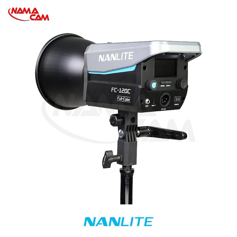 نور ثابت نانلایت Nanlite FC120C RGB LED — تصویر ۵