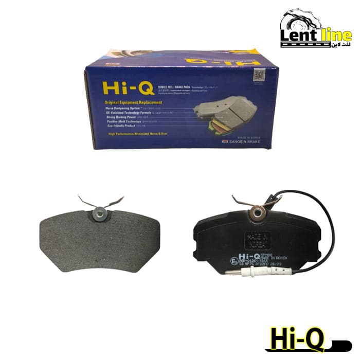 لنت ترمز جلو پژو پارس برند Hi-Q — تصویر ۲