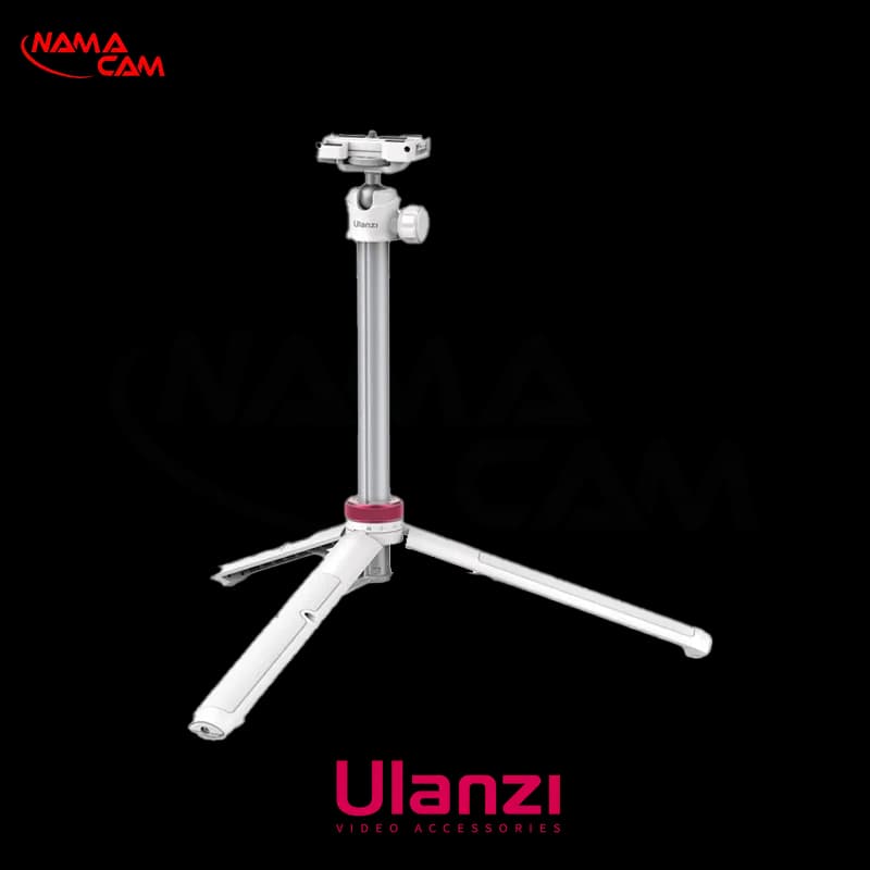 سه پایه ولاگری برای موبایل و دوربین – سفید – Ulanzi MT44