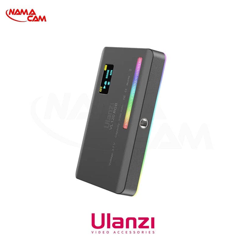 ویدیو لایت اولانزی VL120 چند رنگ Ulanzi VL120 RGB — تصویر ۵