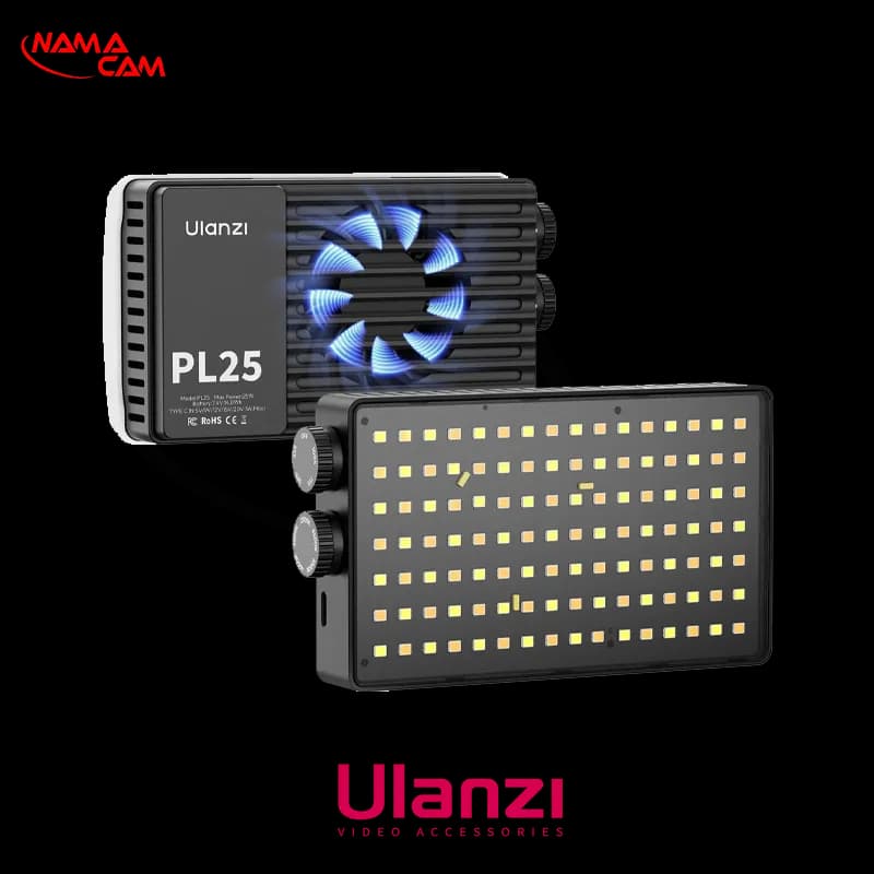 مینی پنل نور LED ویدئویی اولانزی PL25 دو رنگ – ULANZI PL25