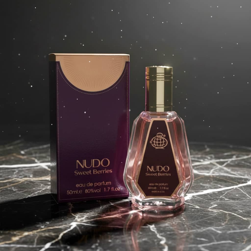عطر ادکلن زنانه پارفومز د مارلی دلینا فراگرنس ورد مدل نودو سوئیت بریس (Fragrance World Nudo Sweet Berries) حجم 50 میل
