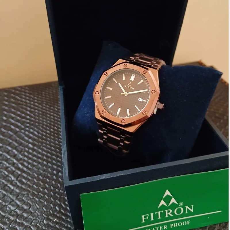 ساعت مردانه فیترون FITRON موتور میوتا ژاپن مدل 9325M ژاپن درجه 1 — تصویر ۳
